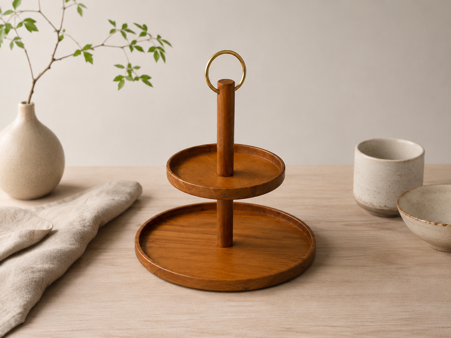 Tiered Plate Stand