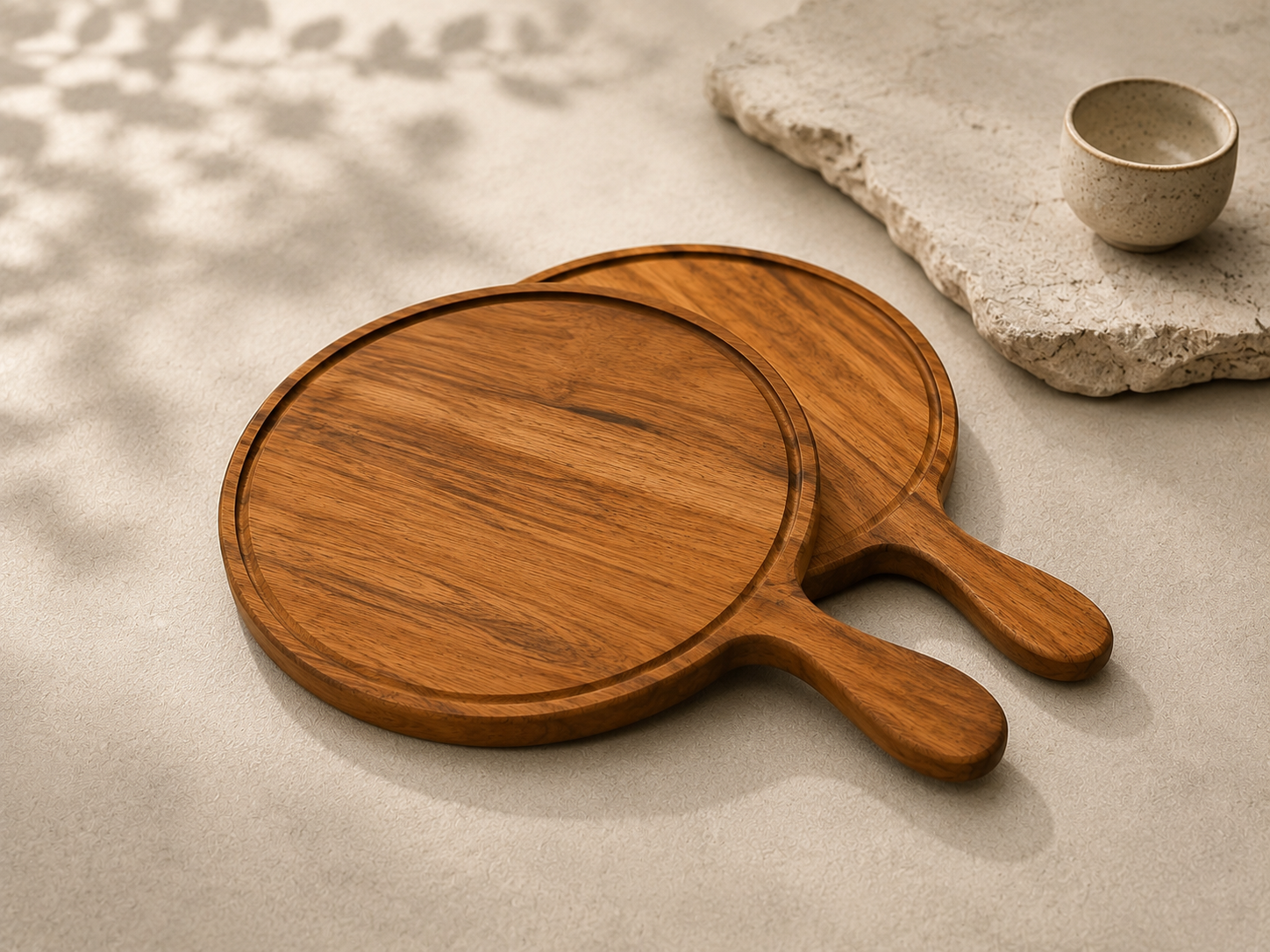 Pizza Board — With Handle,