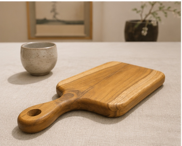 Solid Teakwood Cutting Board