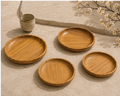 Premium Handcrafted Teakwood Serving Plate