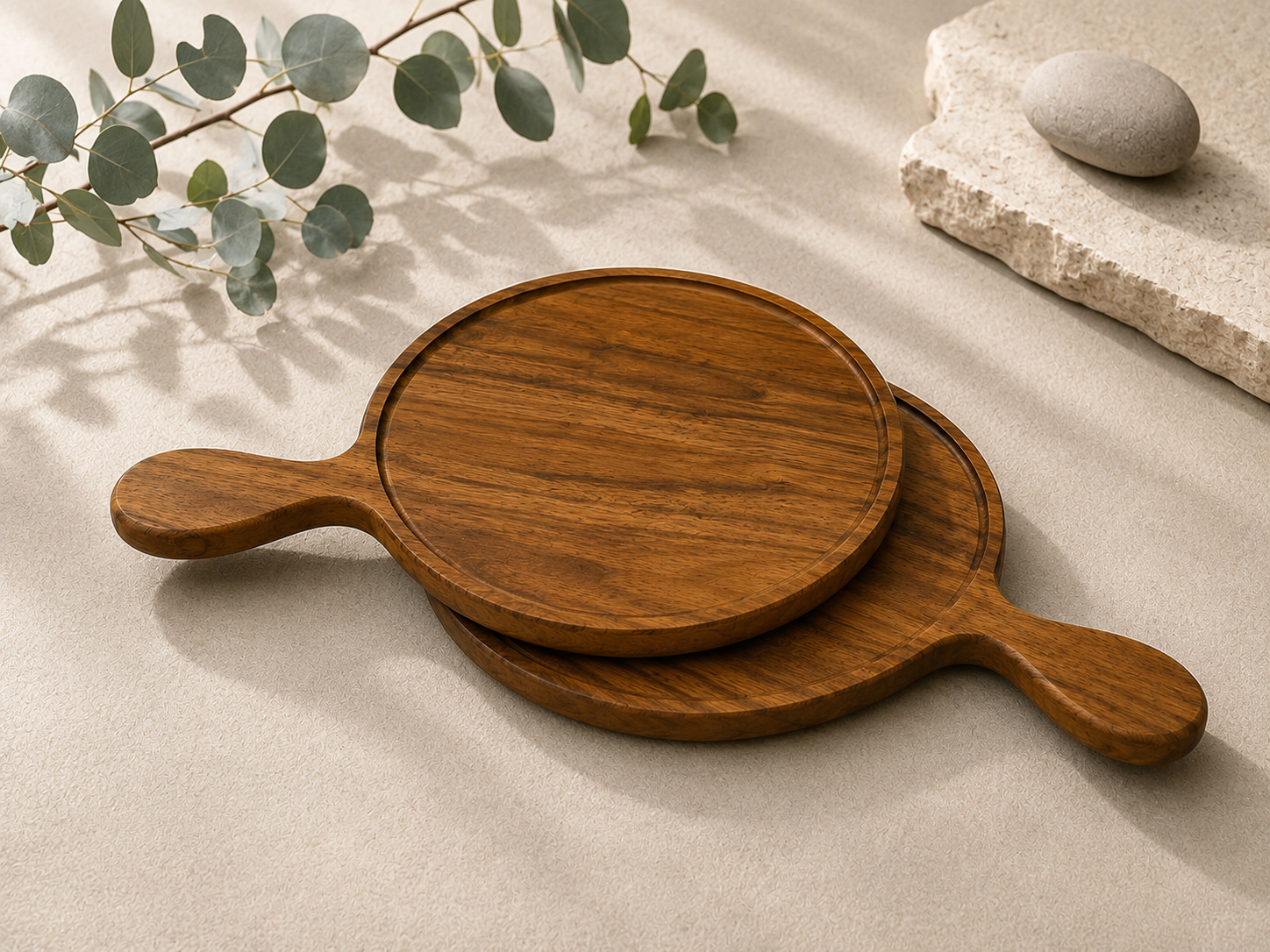 Pizza Board — With Handle,